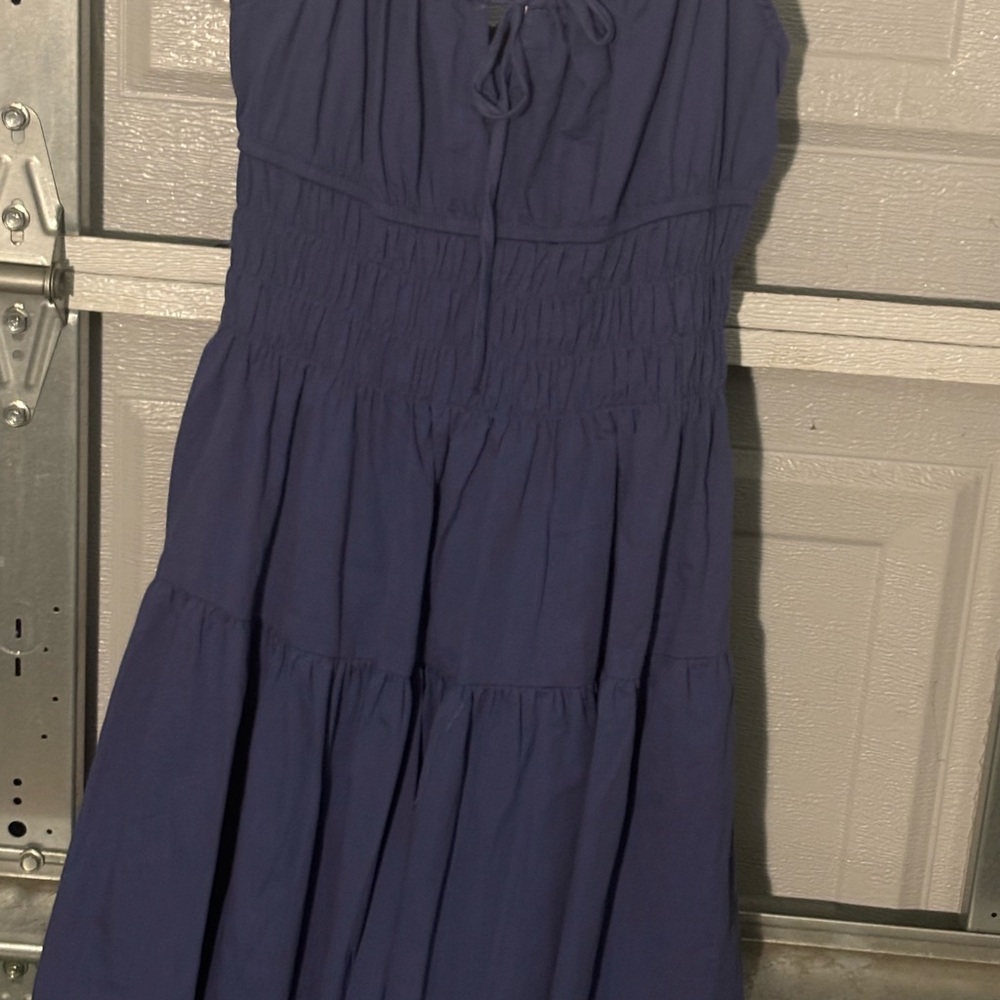 (NWT) Navy Sleeveless Dress